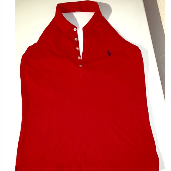 ralph lauren halter top
